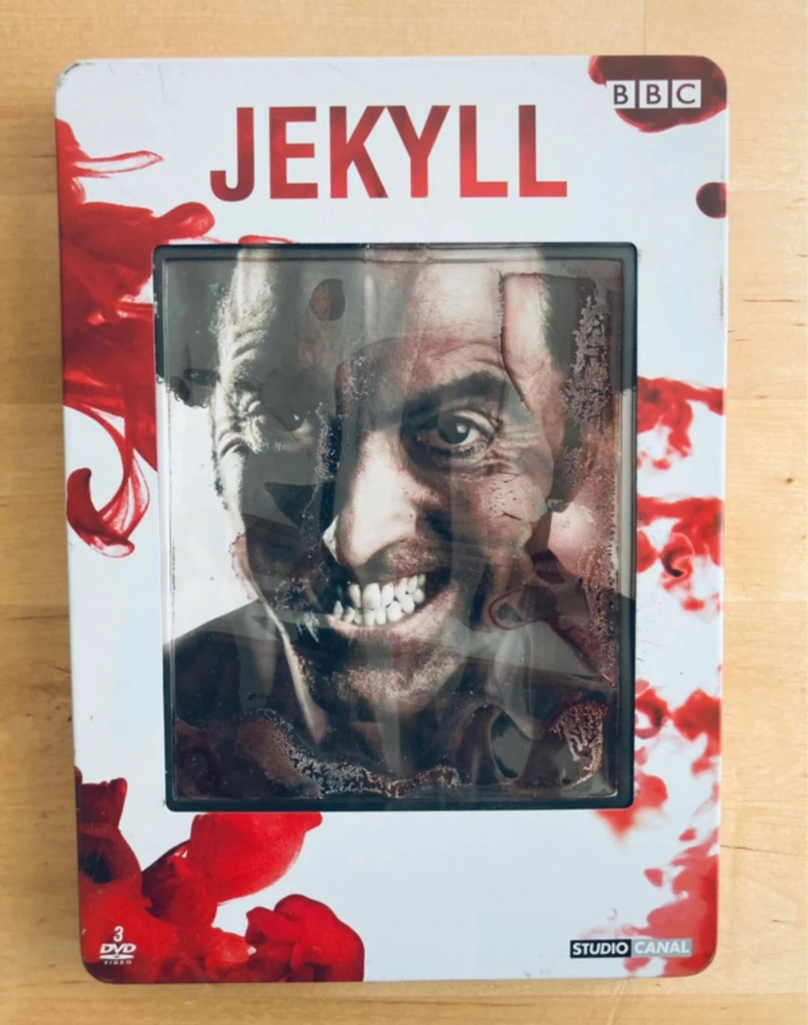 Steelbook 3 DVD série Jekyll.